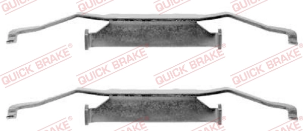 Accessory Kit, disc brake pad